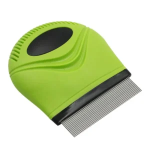 Flea Comb with Metal Pins