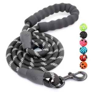 Heavy Duty Dog Lead with 12-inch Rope
