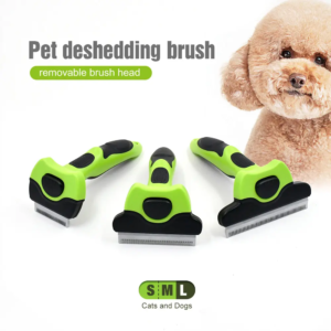 Pet Deshedding Comb with Detachable Head