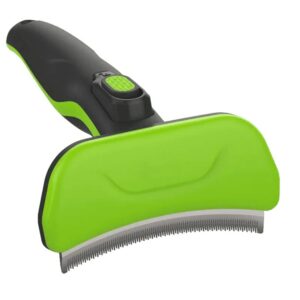 Self-cleaning Deshedding Brush