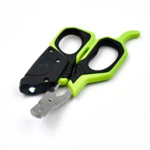 LED Cat Nail Clipper with Curved Head