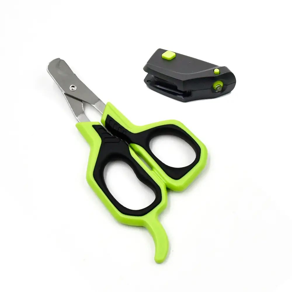 LED Cat Nail Clipper with Curved Head - Image 2