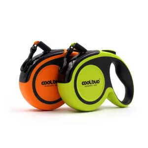 Heavy Duty 16 ft Reflective Retractable Dog Leash