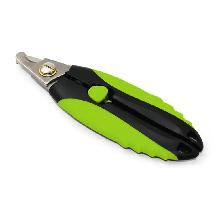Heavy-Duty Dog Nail Clipper with Spring and Safety Lock