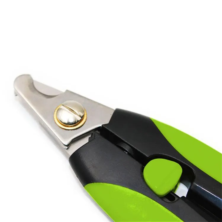Heavy-Duty Dog Nail Clipper with Spring and Safety Lock - Image 2
