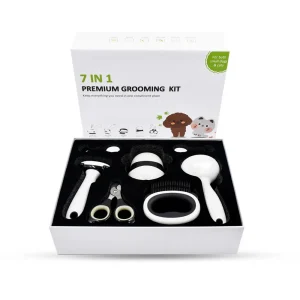 7-in-1 Pet Grooming Set for Cats & Small Dogs